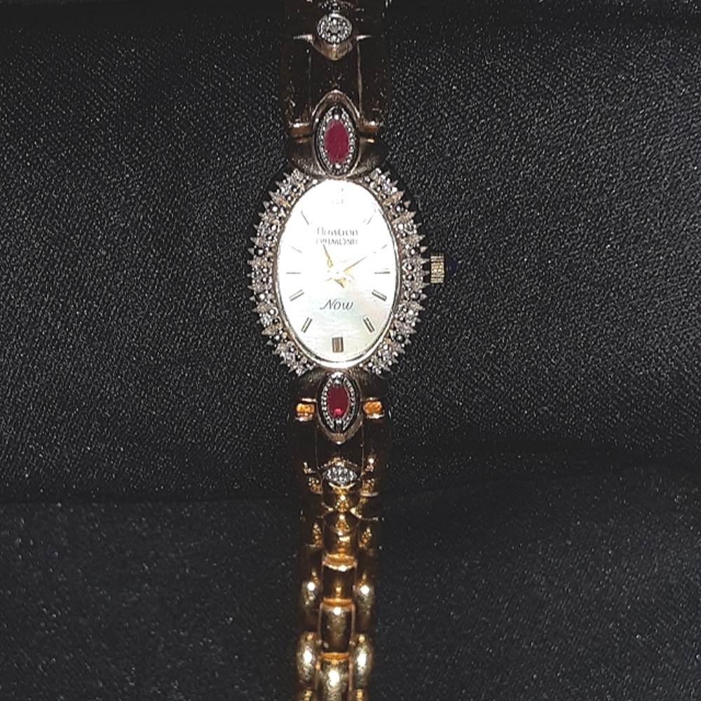 Vintage Ladies Armitron Diamond Now Watch